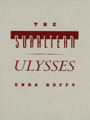 cover image of The Subaltern Ulysses